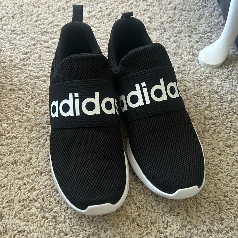 Men’s Adidas Cloudfoam Black Slip-on Sneakers